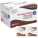 Dynarex Povidone-Iodine Prep Pad box