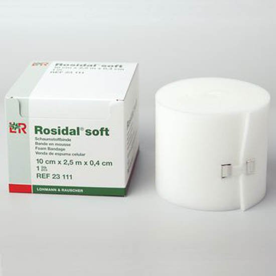 Performance Health Foam Padding Roll Rosidal soft 0.16 X 4 Inch, Polyurethane Foam For Compression Bandages