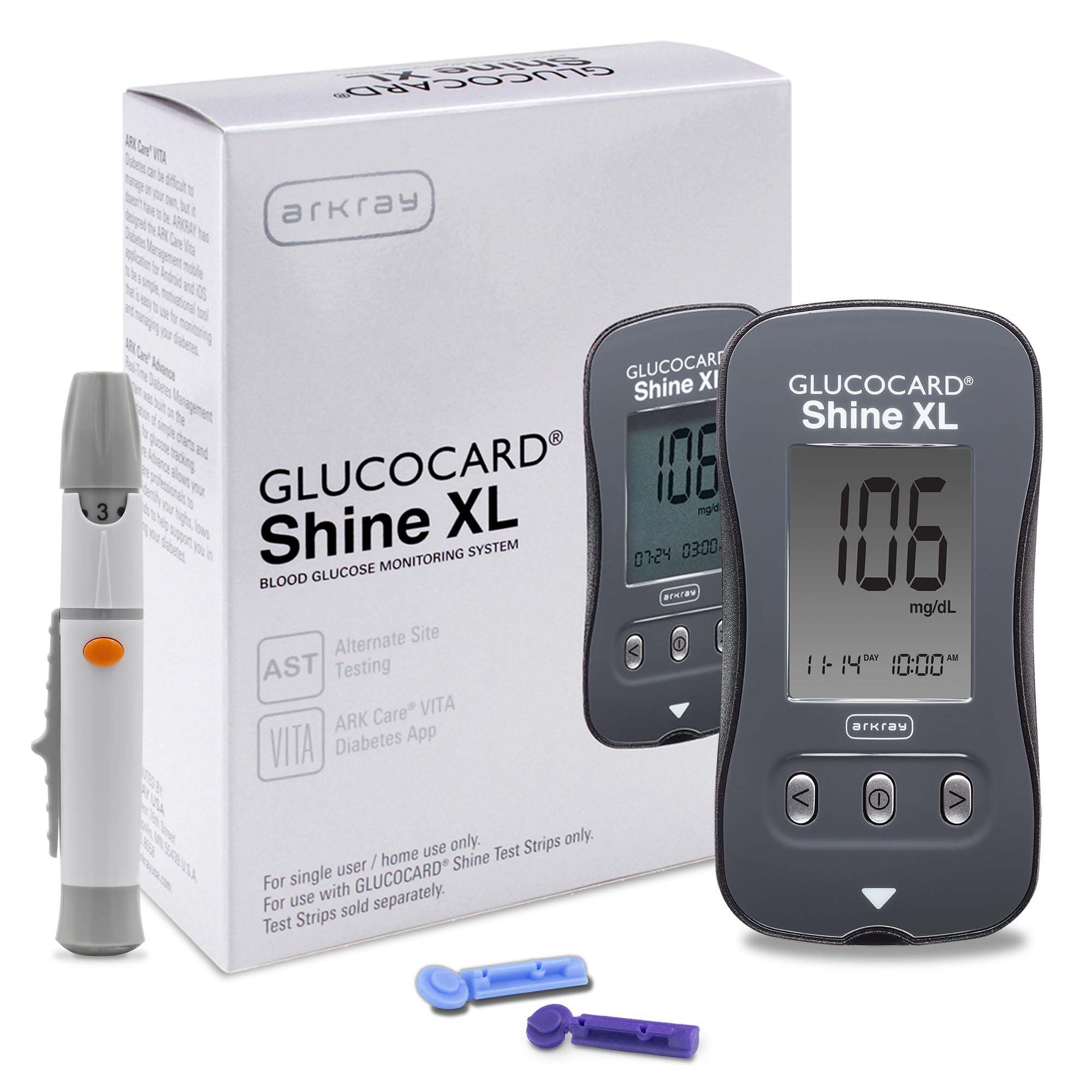 Arkray USA Glucocard Shine Blood Glucose Meter (4/CS)