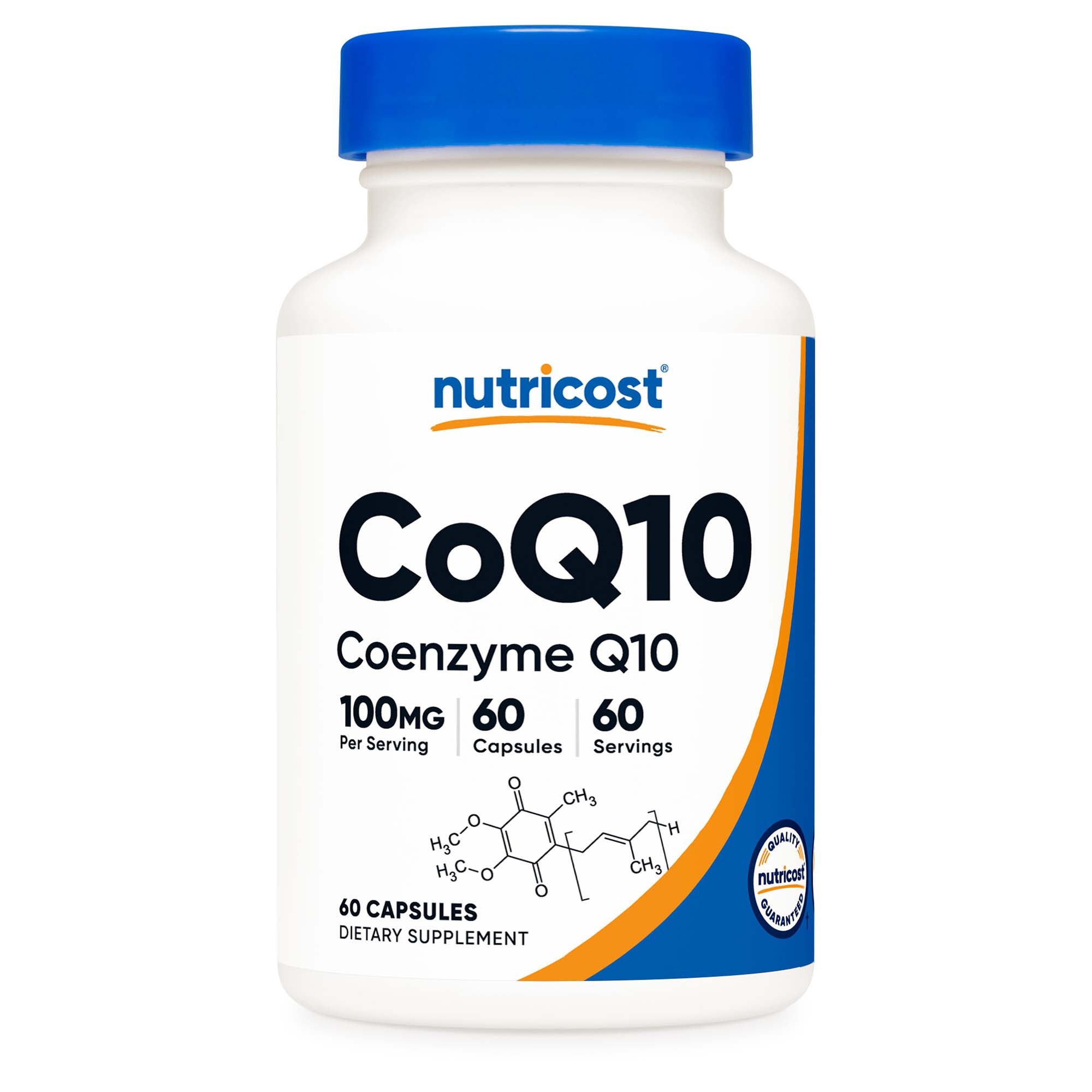 Nutricost Dietary Supplement nutricost COQ10 100 mg Strength Capsule 60 Per Bottle (12/CS)