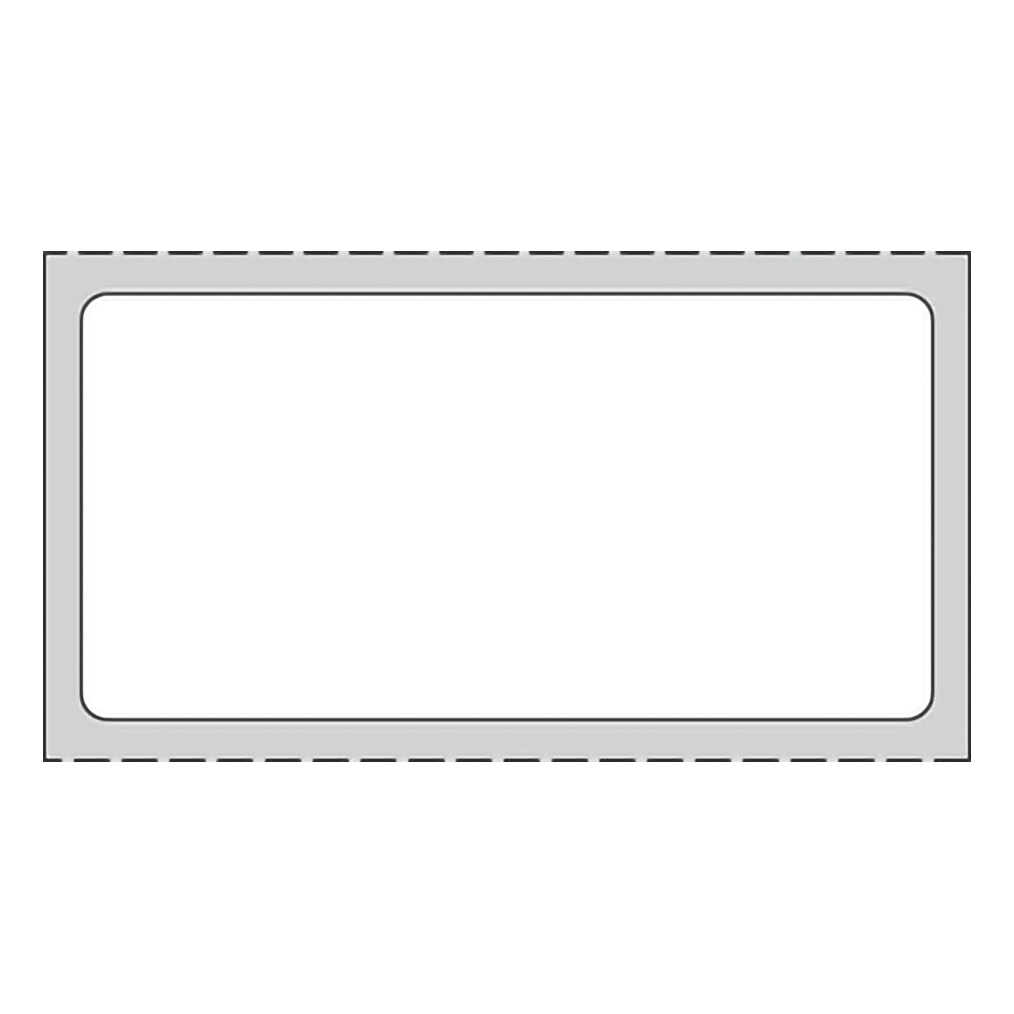 PDC Healthcare PDC White Blank Thermal Label, 1 x 2 Inch (10400/CS)