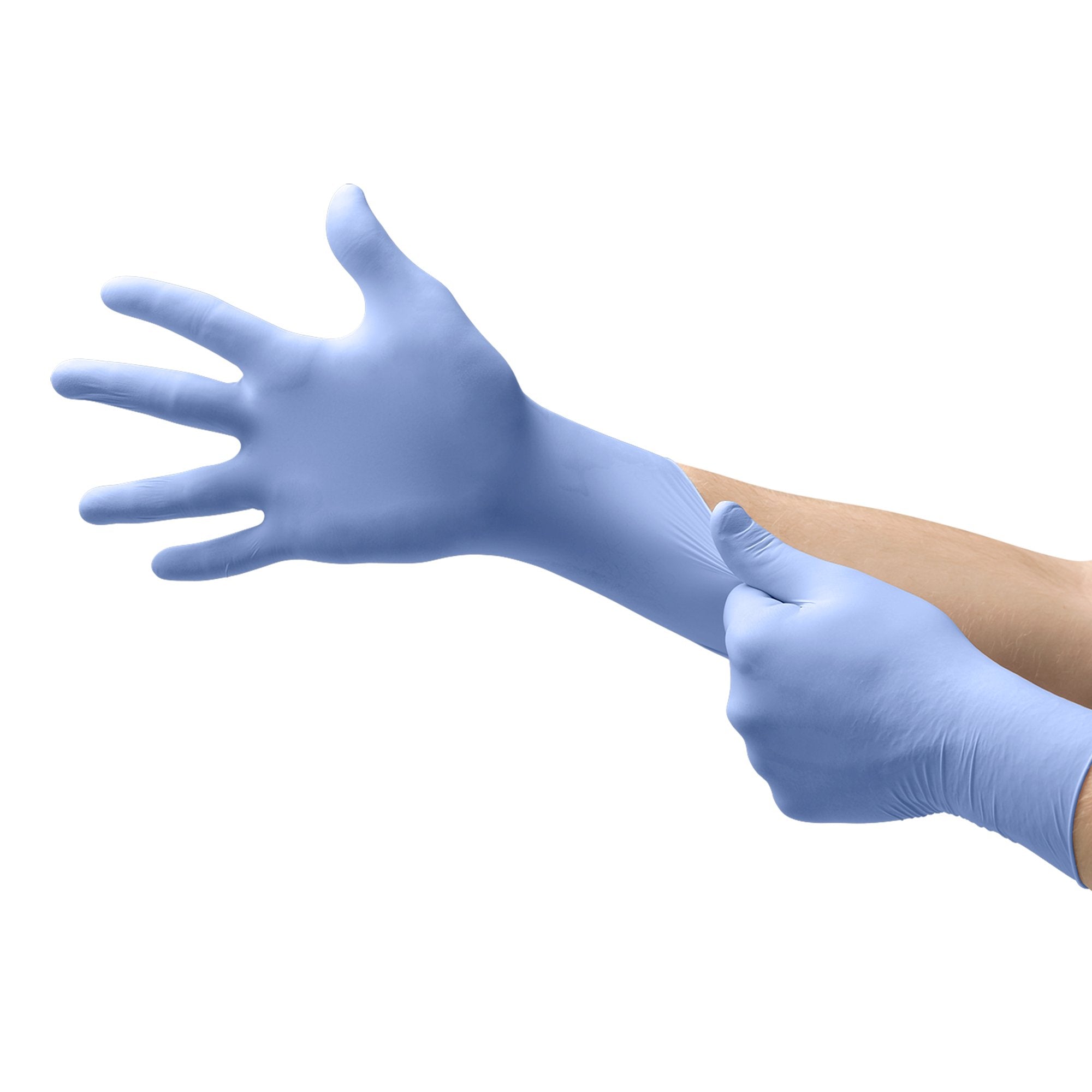 Microflex Medical FreeForm SE Nitrile Exam Glove, Extra Small, Blue (1000/CS)