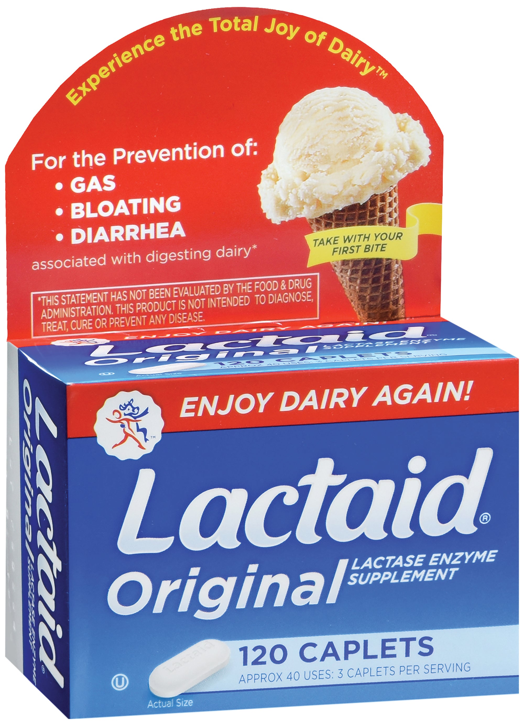 Kenvue Brands LLC Lactaid Original Lactase Enzyme Dietary Supplement (24/CS)