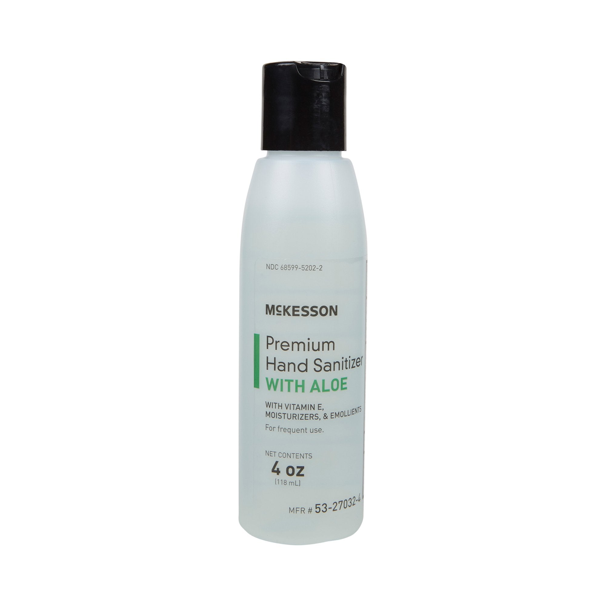 McKesson Brand McKesson Premium Hand Sanitizer With Aloe, Ethyl Alcohol Gel, 4-ounce Bottle (24/CS)