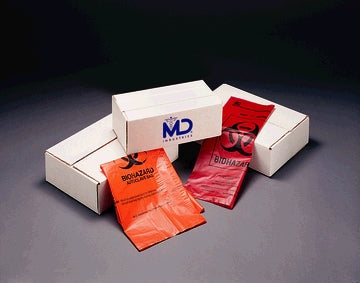 Medegen Saf-T-Sure Autoclavable Decontamination Bags Bag, Orange, 38" x 47", External Indicator, Maximu
