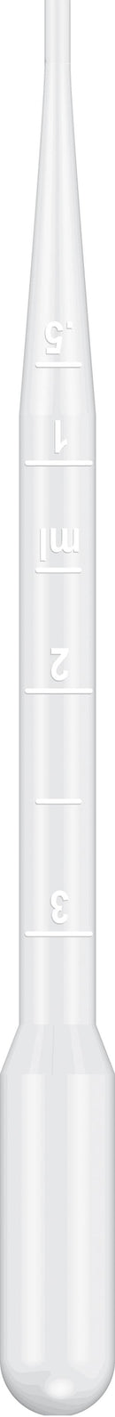 Simport Dropette Disposable Transfer Pipets  Graduated Pipet, 15.5cm Length, 7mL Capacity, Non-