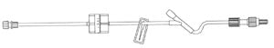 IV EXTENSION SET 20 W/1FLOWSAFE CONTRL 50/CS