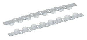 Simport Amplitube Pcr Reaction Strips Caps Flat Cap Strips, Yellow, 8/strip, 125 strip/cs