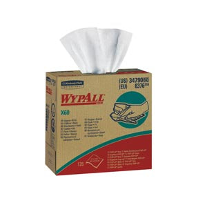 Kimberly-Clark Professional Kimberly-Clark Wypall Wipers W YPALL Hydroknit Wipers, 9.1" x 16.8", 4-Ply, Whi