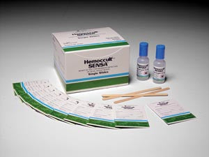 UN1987 HEMOCCULT SENSA SNGLSLIDE RAPID TEST FECAL OCC NR