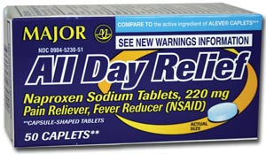 Major Analgesic Caplets
