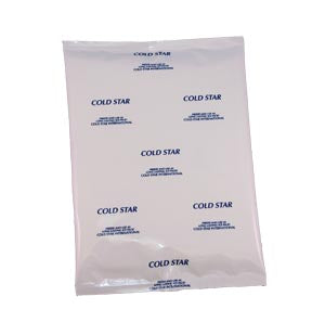 Coldstar International, Inc. Coldstar Cold Gel Pack - Transport Hard Freeze Pack, Cold, Transport, 6" x 8", 16 oz, 24/cs