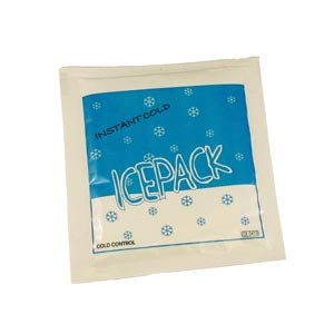 Coldstar International, Inc. Coldstar Instant Noninsulated Cold Pack Non-Insulated, 5" x 5 ½", First Aid Kit Size, Disp