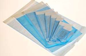 Crosstex International Crosstex Duo-Check Sterilization Pouches 5¼" x 10", Pink With A Purpose, 200/bx, 10 bx/cs