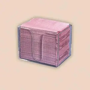 DISPENSER TOWEL/BIB 19X13CLEAR ACRYLIC 1/BX