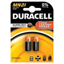 Duracell  Coppertop Alkaline Retail Battery With Duralock Power Preserve Technology  Size 12V, 2pk, 6pk/bx (UPC