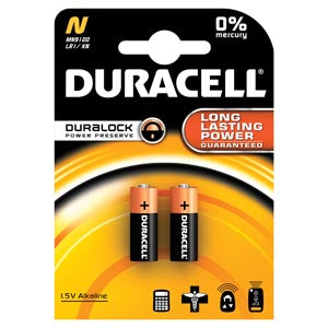 BATTERY ALKALINE SZ N 1.5V 2PK6PK/BX MN9100B2