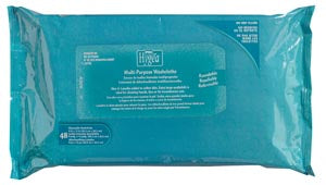 WASHCLOTH ADULT HYGEA SOFTPAKDISP 48/PK 12PK/CS