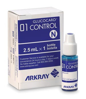 BLOOD GLUCOSE CONTROL SOLUNORMAL .01