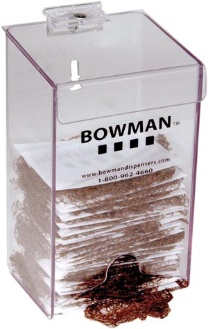 DISPENSER HAIRNETS 1 BOXCLR PETG PLASTIC