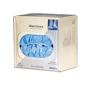 DISPENSER SHOE COVER10.5X10.25X6.75 CLR PETG