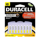 Duracell  Hearing Aid Battery  Battery, Zinc Air, Size 10, 6pk, 6pk/bx (UPC