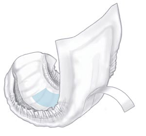 PAD UNDERGARMENT GUARD SUPER6.5X13 14/BG 6BG/CS