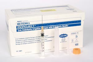 Cardinal Health Monoject 513 Ed Endodontic Irrigation Syringe