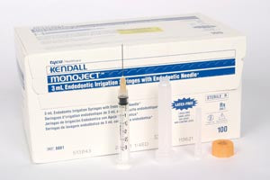Cardinal Health Monoject 513 Ed Endodontic Irrigation Syringe