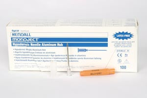 NEEDLE HYPO W/ALUMINUM HUB14X1 1/2 100/BX 10BX/CS