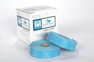 Hygenic Hysynal Synthetic Rubber Disposable Tourniquet Straps Tourniquet Straps, 1" x 18" x .025", 25/rl, 4 rl/b
