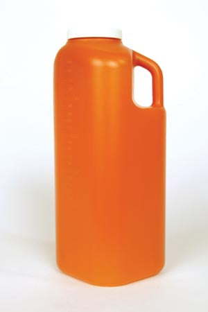 Medegen 24 Hour Urine Collector Container, Amber, 40/cs (16 cs/plt)