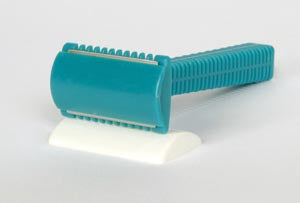 Medegen Razors Unweighted Razor, Turquoise, 100/cs