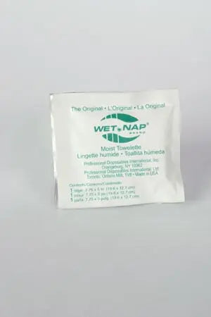 TOWELETTE MOIST POLYBAGGED100/BG 10BG/CS