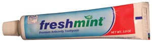 New World Imports Freshmint® Ada Approved Premium Toothpaste Anticavity-Toothpaste-3-oz-ADA-Approved-72-cs
