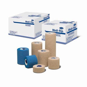 Hartmann Usa, Inc. Hartmann Usa Medi-Rip Self-Adherent Bandage 3" x 5 yds, Non-Sterile, Team Pack, Tan, 16/cs (15