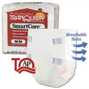Principle Business Tranquility Smartcore Disposable Briefs  Brief, Medium Adult, 32"-44", 24.0 fl oz Capacity,