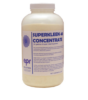 EVAC CLEANER CONCENTRATE PWDRSUPERKLEEN 40 2LB 12/CS