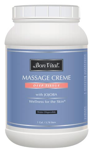 CREME MASSAGE DEEP TISSUE1GAL JAR 4/CS