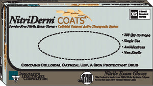 Innovative Healthcare Corp., Inc. Innovative Nitriderm Coats Powder-Free Nitrile Exam Gloves