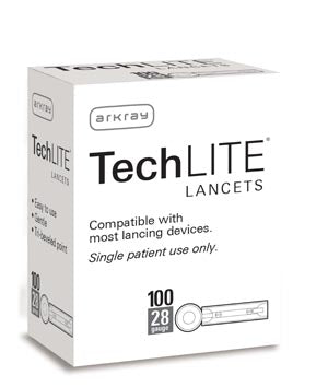 LANCET TECHLITE 28G 100/BX