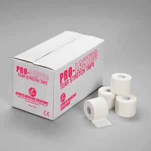 Hygenic/Performance Health Pro-Lastic Tear Stretch Tape Stretch Tape, 3" x 71/2 yds, Black, 16/cs