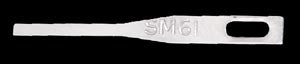 Cincinnati Surgical Company Cincinnati Miniature Surgical Blades Morton, Size 61, Sterile, 25/bx