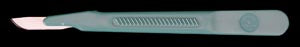 Cincinnati Surgical Company Cincinnati Lance Scalpels & Handles Size 10, Green Handle, Disposable, Sterile, 10/bx