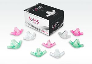 Crosstex International Crosstex Accutron Axess Low Profile Nasal Mask Nasal Mask, Large, Fresh Mint, 24/bx