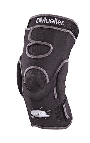 Mueller Sports Medicine, Inc. Mueller Hg80 Hinged Knee Brace Black, X-Large (In retail pkg)