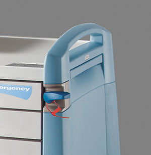 Capsa Healthcare Avalo Standard Medical Cart Am Handle Upgrade