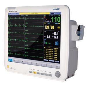 Avante Dre Patient Monitors Waveline Pro with 5-Agent