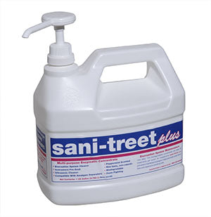 MBO-ENZYME CLEANER-SANI-TREET PLUSGAL PEPPERMINT 4/CS