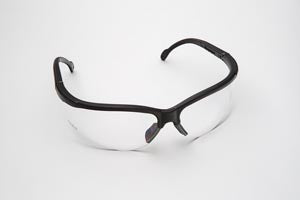 GLASSES SAFETY BLK FRAME/CLEARLENS FULL SZ 12/CS